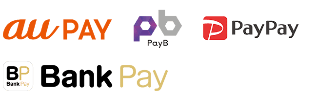 au PAY, payB, PayPay, Bank Pay