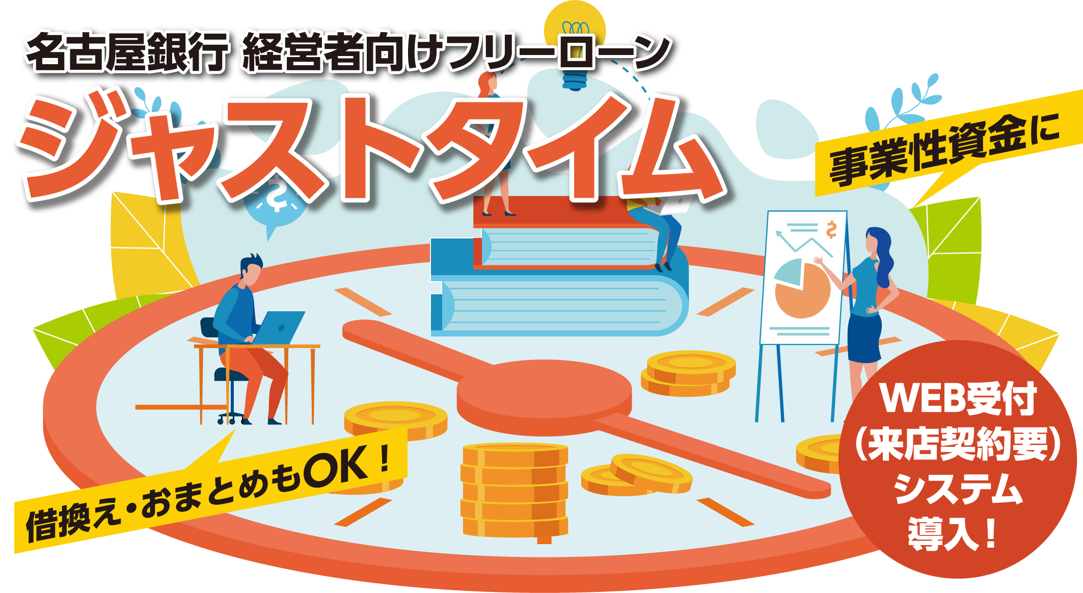 名古屋銀行経営者向けフリーローン「ジャストタイム」