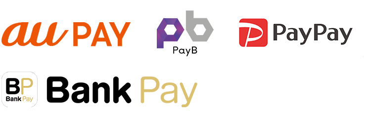 au PAY, payB, PayPay, Bank Pay