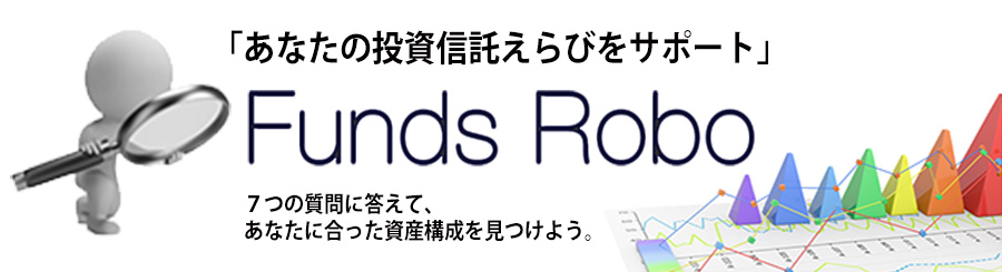 あなたの投資信託えらびをサポート「Funds Robo」7つの質問に答えて、あなたに合った資産構成を見つけよう。